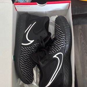 Nike Black and Gray Men's Sneakers